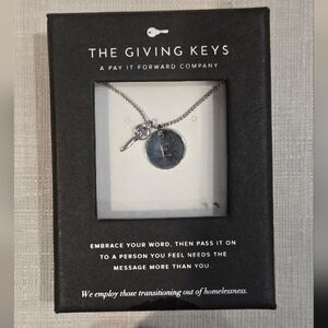 The Giving Keys "E" Necklace